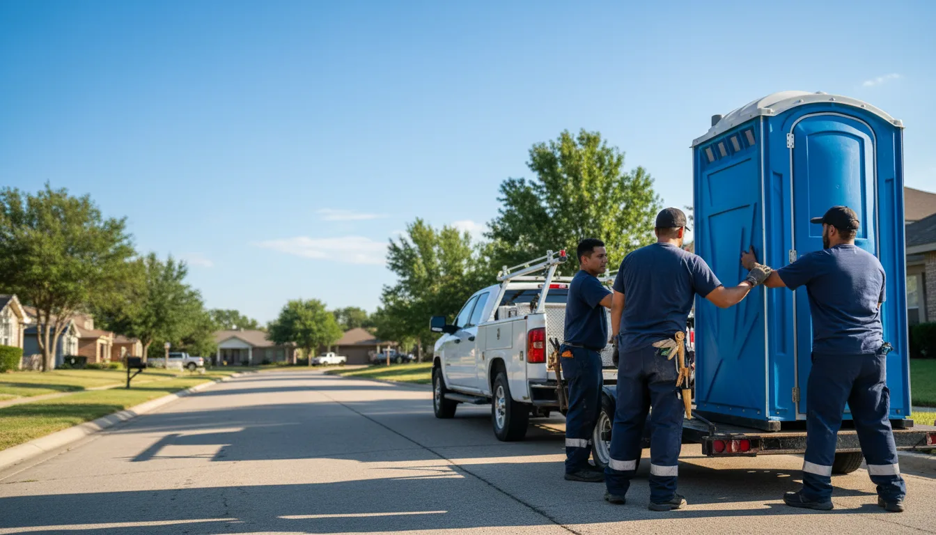 Portable Toilet Rental in Fordoche, LA near me